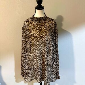 Torrid Sheer Leopard Top!!!